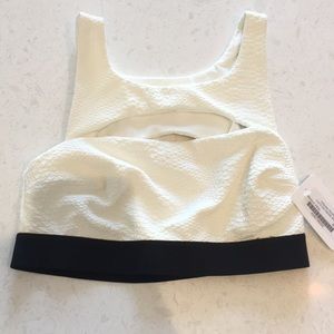 Blue life sports bra